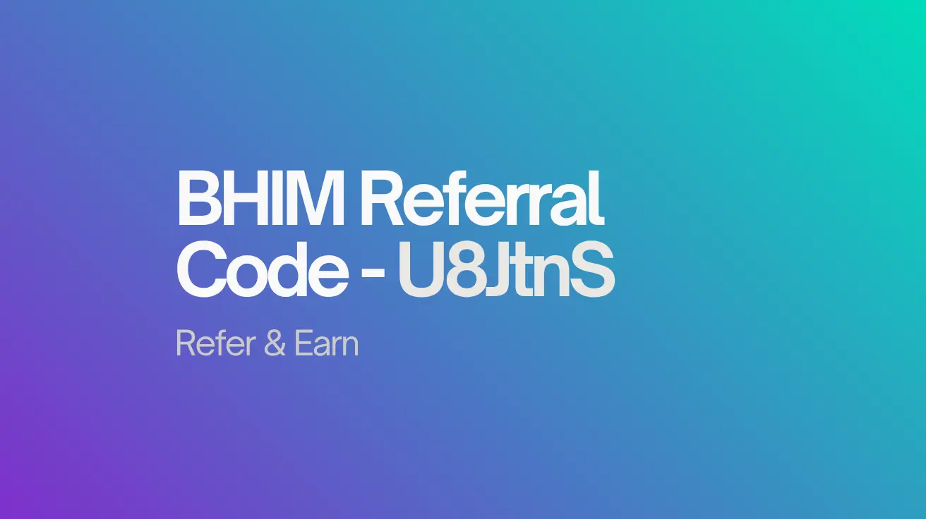 BHIM refer and earn