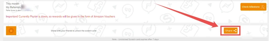 Generate Crownit referral link