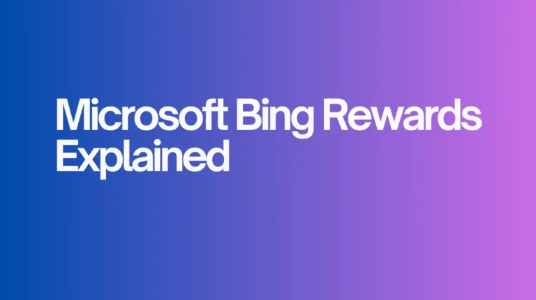 Microsoft Bing Rewards