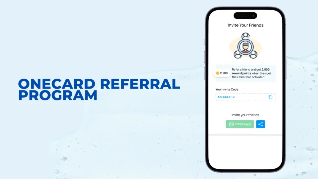 Onecard referral program