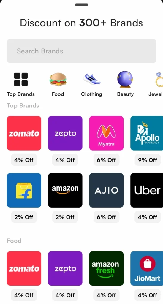 Zave brands gift cards