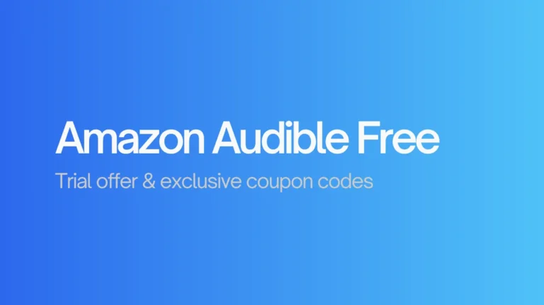 Get Amazon Audible Free [Trial offer]