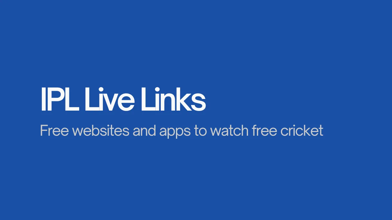 IPL Live links