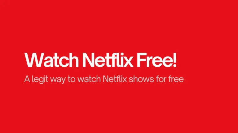 [ENDED] A legit way to Watch Select Netflix Shows and Movies For Free!