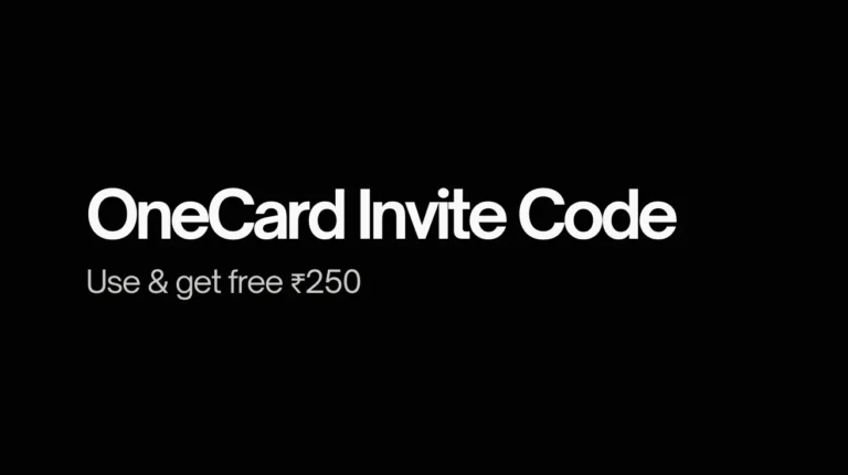 OneCard Invite Code ANUJNHETV | ₹250 + Lifetime Free Credit Card