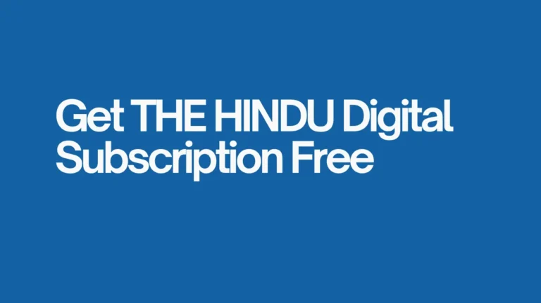 The Hindu Digital subscription For Rs.1 for a Month