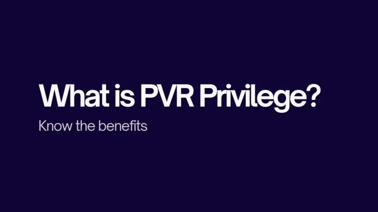 What is PVR Privilage Program? Know the Benefits