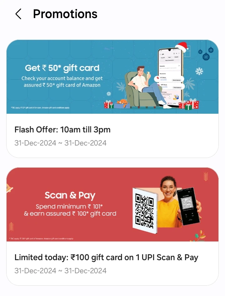 Samsung wallet payment offer