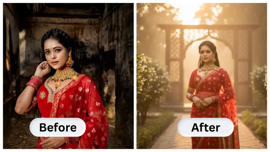 Vintage Saree Elegance