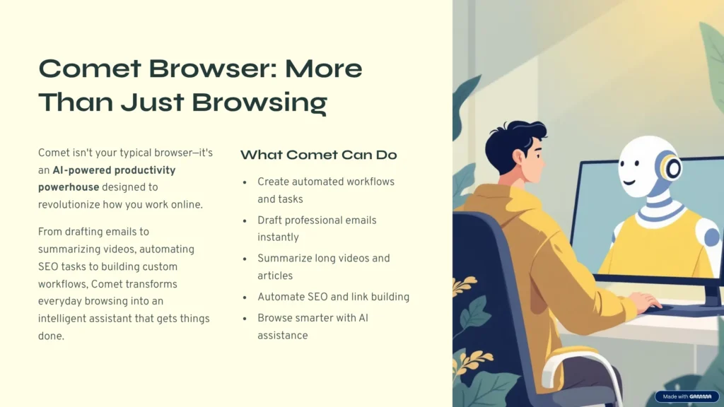 Why you should use Comet