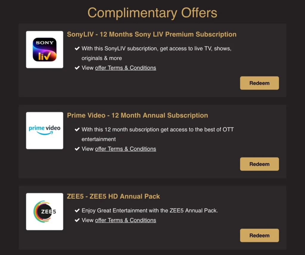 Free Amazon prime with rupay select card