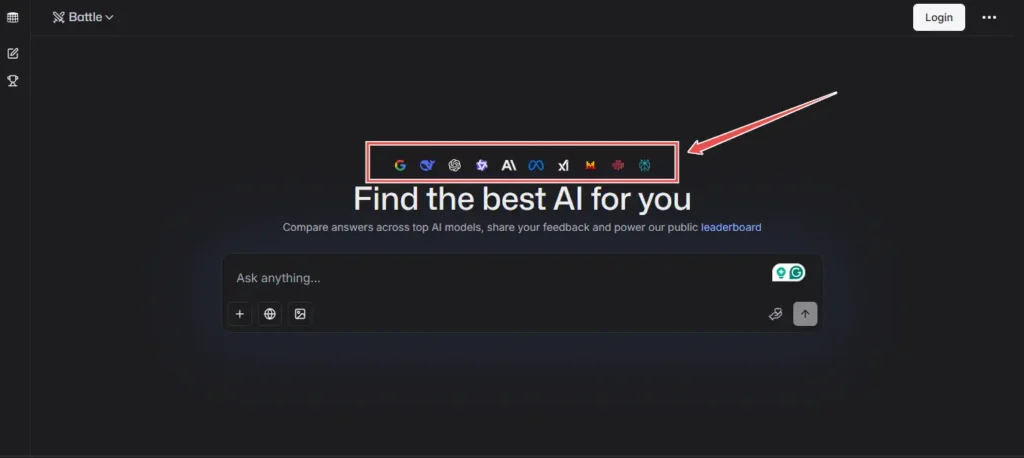 LMarena dashboard