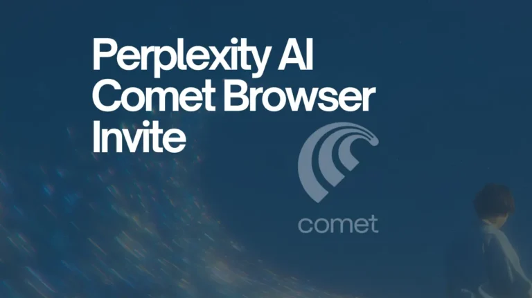 How to Get Access to Comet Browser, Claim Free Perplexity Pro, and Use the Browser 8 Perplexity AI Comet Browser Invite